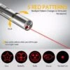 Laserpen - Oplaadbaar Met USB - Rode Laser - RVS Zilver - UV - Zaklamp - LED - Kat - Katten Speeltjes - Kattenspeelgoed - 7 Verschillende Standen -Kattenbenodigdheden 1200x1200 941