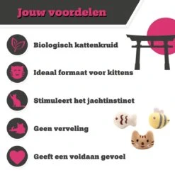 Make Me Purr Mini Dieren Set (3 Stuks) - Kattenspeeltjes Met Catnip Kattenkruid - Kattenspeelgoed - Speelgoed Voor Katten Vissen - Kat Speeltje Vis - Kitten Speeltjes Visjes -Kattenbenodigdheden 1200x1200 950