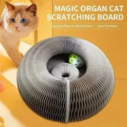 Magic Organ Cat Scratching Board Speelgoed |Magic Krab Karton Krabmat Voor Katten Design Krabkarton Voor Katten 2in 1 Met Speelgoed Balletje- Kattenspeeltjes - Alternatief Voor De Katten Krabpaal - Kattenspeelgoed -TikTok - TikTok Made Me Buy It 13 Magic Organ Cat Scratching Board Speelgoed |Magic Krab Karton Krabmat Voor Katten Design Krabkarton Voor Katten 2in 1 Met Speelgoed Balletje- Kattenspeeltjes - Alternatief Voor De Katten Krabpaal - Kattenspeelgoed -TikTok - TikTok Made Me Buy It -Kattenbenodigdheden 1200x1200 955