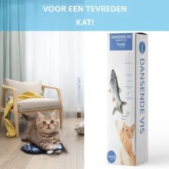 TwinQ Dansende Vis - Bewegende Vis Met Kattenkruid - Kattenspeeltjes - USB Oplaadbaar - Speelgoed Voor Katten - Incl. Kattenlampje 17 TwinQ Dansende Vis - Bewegende Vis Met Kattenkruid - Kattenspeeltjes - USB Oplaadbaar - Speelgoed Voor Katten - Incl. Kattenlampje -Kattenbenodigdheden 1200x1200 959