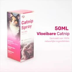 LBB - Catnip Spray 50ML - 100% Natuurlijk - CE Gekeurd - Kattenkruid Spray - Catnip Speelgoed - Valeriaan - Kat - Katten -Kattenbenodigdheden 1200x1200 962