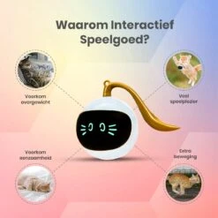 Otiume Slimme Katten Speeltje - Interactieve Zelf Rollende Bal Voor Katten - Kattenspeeltjes -Speelgoed Voor Dieren - USB Oplaadbaar 15 Otiume Slimme Katten Speeltje - Interactieve Zelf Rollende Bal Voor Katten - Kattenspeeltjes -Speelgoed Voor Dieren - USB Oplaadbaar -Kattenbenodigdheden 1200x1200 969
