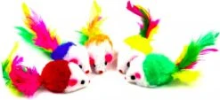 Kittynip Speelmuizen Set (10 Stuks) - Kattenspeeltjes Met Veren - Speelmuizen Met Veer - Kattenmuisjes - Kattenspeelgoed - Speelgoed Voor Katten - Katten Muisjes -Kattenbenodigdheden 1200x550 2