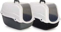 Beeztees Romeo - Kattenbak - Zwart/Wit - 57x39x41 Cm -Kattenbenodigdheden 1200x625 1