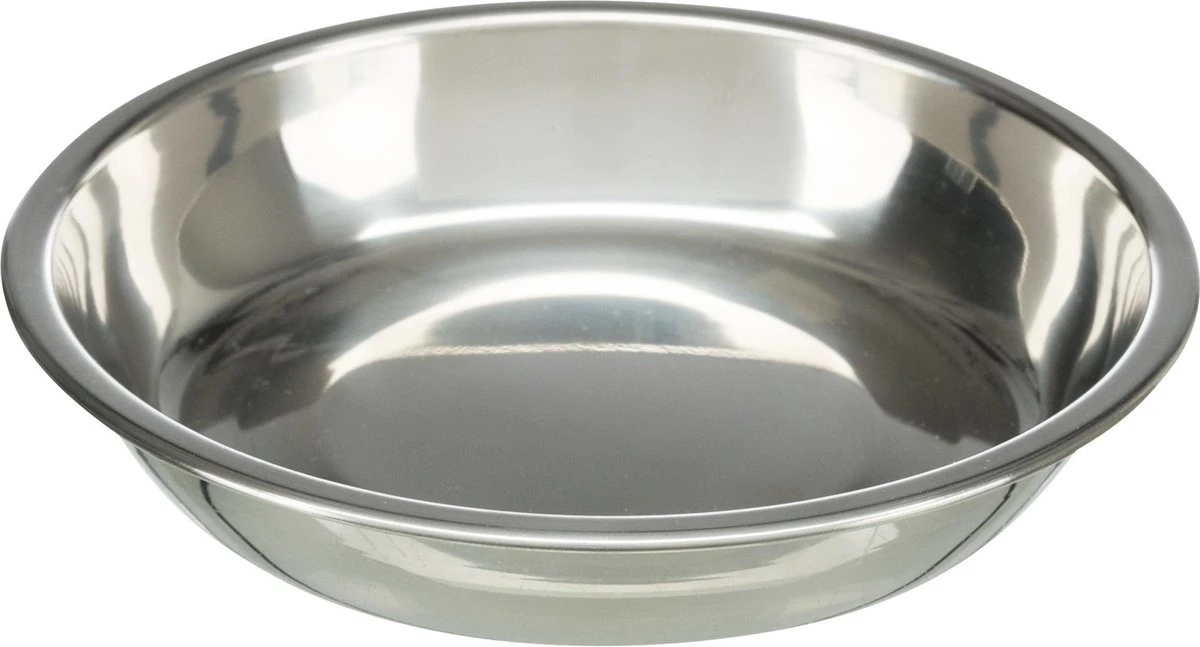 Merkloos Trixie Voerbak Kat Dubbel Melamine / Rvs Wit 2x200 Ml 27x14x3 Cm 6 Merkloos Trixie Voerbak Kat Dubbel Melamine / Rvs Wit 2x200 Ml 27x14x3 Cm - Afbeelding 4