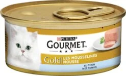 Gourmet Gold Mousse - Kattenvoer Natvoer - Met Tonijn, Lever, Kalkoen, Rund - 48 X 85 G 14 Gourmet Gold Mousse - Kattenvoer Natvoer - Met Tonijn, Lever, Kalkoen, Rund - 48 X 85 G -Kattenbenodigdheden 1200x731