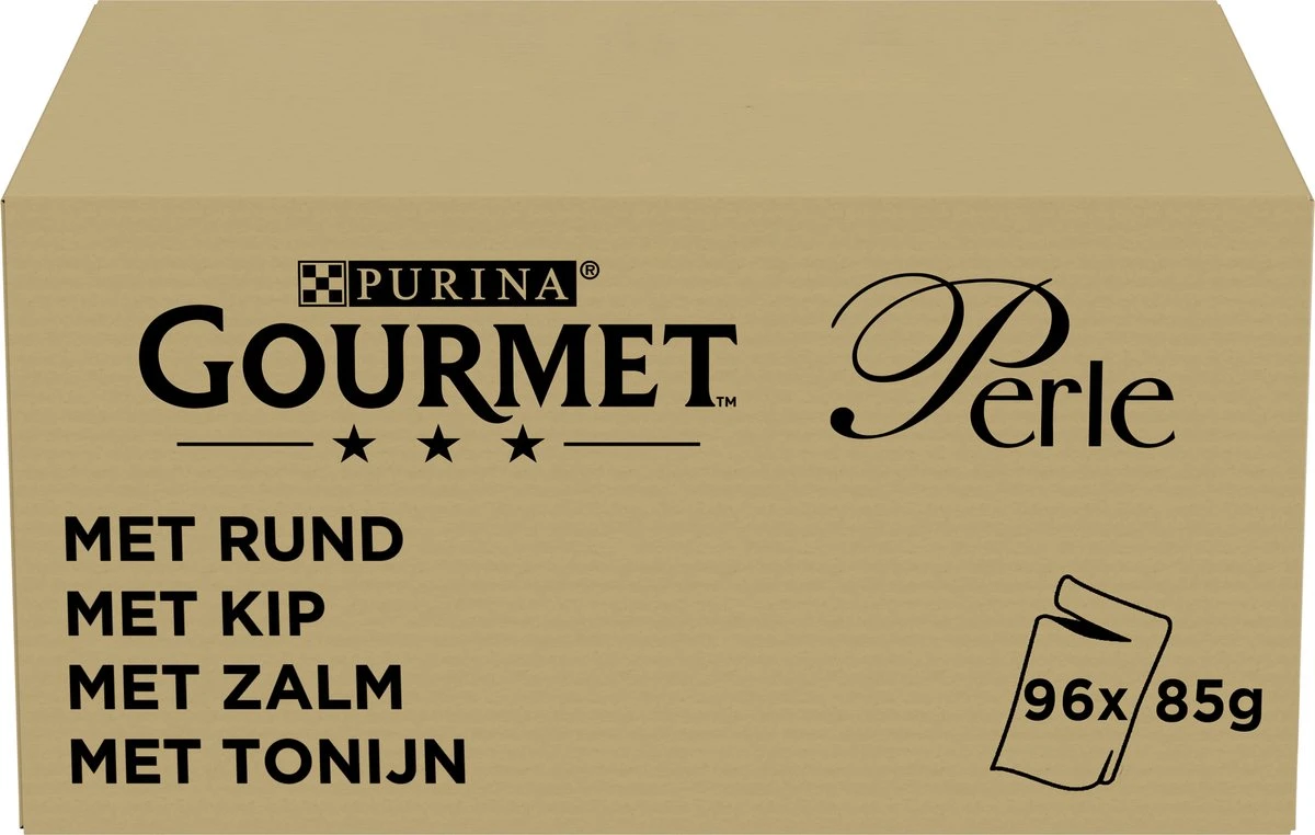 Purina One Gourmet Perle - Kattenvoer - Land En Zee - 96 X 85 Gram 12 Purina One Gourmet Perle - Kattenvoer - Land En Zee - 96 X 85 Gram - Afbeelding 10