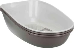 Trixie Berto Kattenbak Overdekt Met Zeef Scheidingssysteem Taupe - 59X39X42 CM -Kattenbenodigdheden 1200x782 3