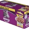 Whiskas Katten Natvoer, Ragout Van Gevogelte In Gelei, 1+, Multipack (40x85g), 3.4 Kg -Kattenbenodigdheden 1200x793