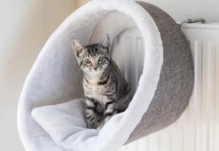 Trixie Radiator Hangmat Iglo - Wit/Grijs 34 X 38 X 38 Cm 21 Trixie Radiator Hangmat Iglo - Wit/Grijs 34 X 38 X 38 Cm -Kattenbenodigdheden 1200x825