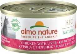 Almo Nature Natvoer Voor Katten - HFC Natural - 24 X 70g - Kippenborst - 24 X 70 Gram -Kattenbenodigdheden 1200x844 3