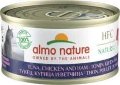 Almo Nature Natvoer Voor Katten - HFC Natural - 24 X 70g - Kip En Tonijn - 24 X 70 Gram -Kattenbenodigdheden 1200x844 5