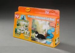 Merkloos Kattenhangmat – Hangmat Kat – Kattenmand Raam – Kattenkussen – Kattenbed – Poezenmand – Beige -Kattenbenodigdheden 1200x851 1