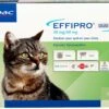 Virbac Effipro DUO Spot-On Kleine Kat (1 T/m 6 Kg) - 4 Pipetten -Kattenbenodigdheden 1200x852