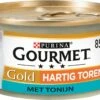 Gourmet Gold Hartig Torentje - Kattenvoer Natvoer - Tonijn - 24 X 85 Gr -Kattenbenodigdheden 1200x857