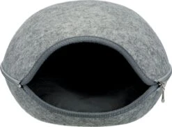Trixie Relax Iglo Luna Lichtgrijs - 40X24X46 CM -Kattenbenodigdheden 1200x882 5