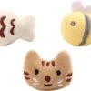 Make Me Purr Mini Dieren Set (3 Stuks) - Kattenspeeltjes Met Catnip Kattenkruid - Kattenspeelgoed - Speelgoed Voor Katten Vissen - Kat Speeltje Vis - Kitten Speeltjes Visjes -Kattenbenodigdheden 1200x889 2
