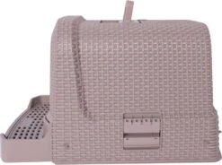 Adori Kattentoiltet Rattan Taupe - Kattenbakken - 69x42x41 Cm -Kattenbenodigdheden 1200x896 2