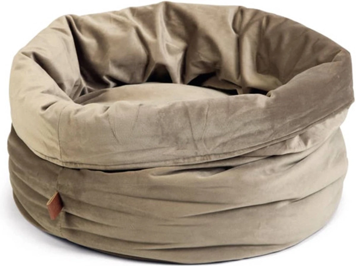 Designed By Lotte Kattenmand Fluweel Fluco Grijs 45 X 45 X 35 Cm 5 Designed By Lotte Kattenmand Fluweel Fluco Grijs 45 X 45 X 35 Cm - Afbeelding 3