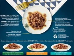 Gourmet Perle - Kattenvoer Natvoer - Land & Zee Duo Met Kip En Rund - 48 X 85 Gram 12 Gourmet Perle - Kattenvoer Natvoer - Land & Zee Duo Met Kip En Rund - 48 X 85 Gram -Kattenbenodigdheden 1200x902 1