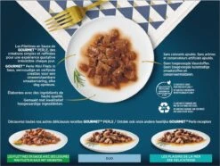 Gourmet Perle Mini Filets – Kattenvoer Natvoer – Met Rund, Kip, Konijn, Zalm – 48 X 85 Gr -Kattenbenodigdheden 1200x902