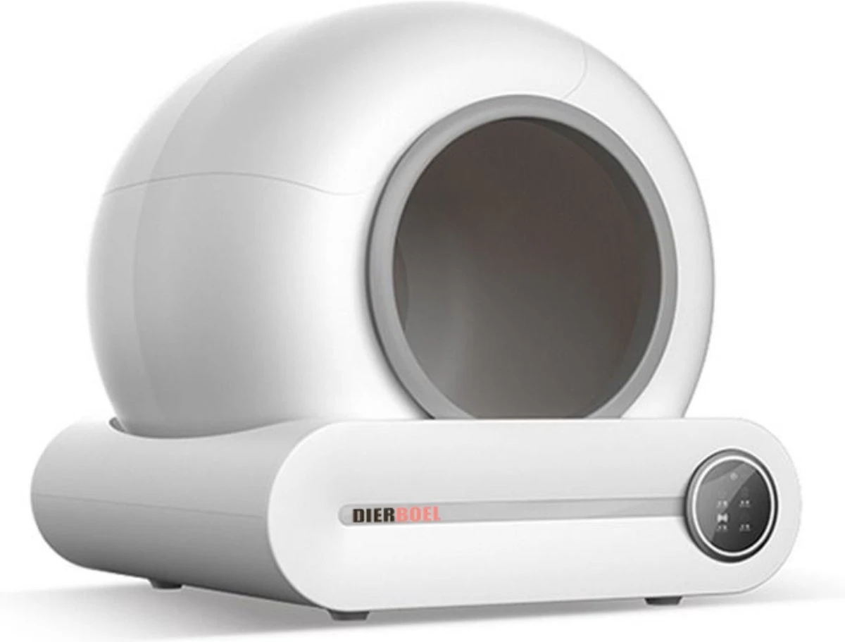 Dierboel Automatische Kattenbak - Zelfreinigende Kattenbak Met App - Ook Geschikt Voor Grote Katten 65L 3 Dierboel Automatische Kattenbak - Zelfreinigende Kattenbak Met App - Ook Geschikt Voor Grote Katten 65L