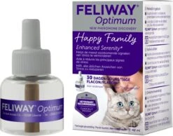 Feliway Optimum - Navulling - Flacon 48ml - Anti-stress Kat 12 Feliway Optimum - Navulling - Flacon 48ml - Anti-stress Kat -Kattenbenodigdheden 1200x942
