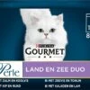 Gourmet Perle - Kattenvoer Natvoer - Land & Zee Duo Met Kip En Rund - 48 X 85 Gram 1 Gourmet Perle - Kattenvoer Natvoer - Land & Zee Duo Met Kip En Rund - 48 X 85 Gram -Kattenbenodigdheden 1200x942 5