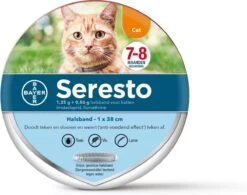 Seresto Teken- En Vlooienband - Anti Tekenmiddel - Kat - 38 Cm 39 Seresto Teken- En Vlooienband - Anti Tekenmiddel - Kat - 38 Cm -Kattenbenodigdheden 1200x949