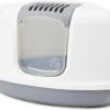 Savic Hoek Kattenbak Nestor Grijs / Wit - 58.5X45.5X40 CM -Kattenbenodigdheden 1200x953 1