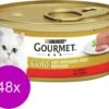 Merkloos Gourmet Gold Mousse 85 G - Kattenvoer - 48 X Rund -Kattenbenodigdheden 1200x967 1