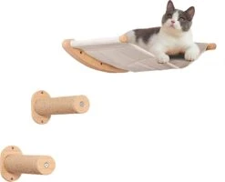 Klimmuur Kat XXL Editie - Krabpaal - Katten Klimmuur - Katten Klim Wand - Met Hangmat 14 Klimmuur Kat XXL Editie - Krabpaal - Katten Klimmuur - Katten Klim Wand - Met Hangmat -Kattenbenodigdheden 1200x971 3