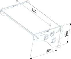 Merkloos Arnillo - Kattenhangmat - Kattenhangmat Raam - Kattenmand - Kattenbed - Kattenbed Raam - Kat Decoratie - Houten Kattenhangmat -Kattenbenodigdheden 1200x991 1