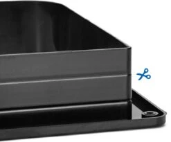 Nobleza Kattenluik Met Tunnel - 4 Vergrendelingsstanden - Weerbestendig - Binnen En Buiten - 28.5 X 25 Cm - Maat XL - Zwart -Kattenbenodigdheden 1200x995 3