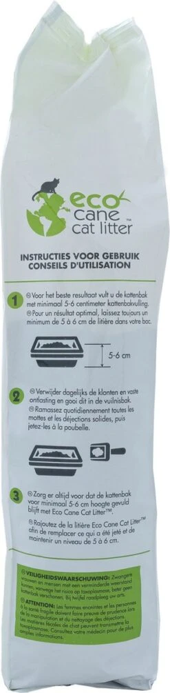 Eco Cane Kattenbakvulling 3,28kg -Kattenbenodigdheden 295x1200
