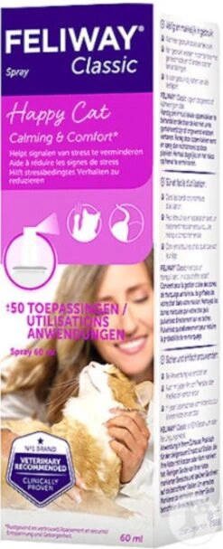 Feliway Spray - Kat - 20 Ml 20 Feliway Spray - Kat - 20 Ml -Kattenbenodigdheden 488x1200