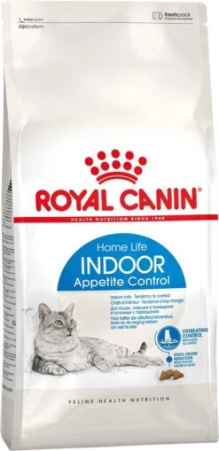 Royal Canin Indoor Appetite Control - Kattenvoer - 4 Kg -Kattenbenodigdheden 582x1200 1