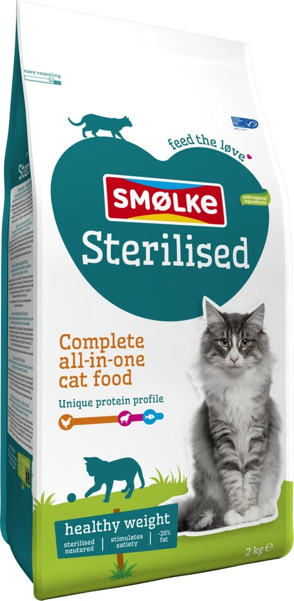 Smolke Sterilised Weight Control Light - 2 Kg 3 Smolke Sterilised Weight Control Light - 2 Kg