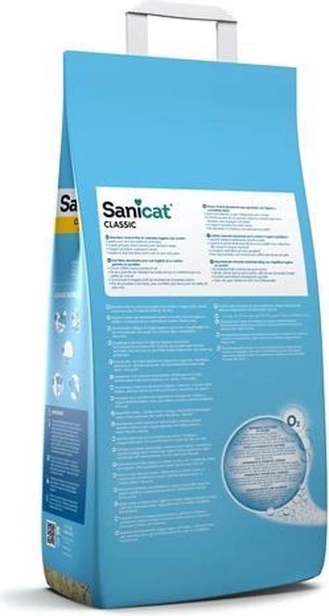Sanicat Classic Kattenbakvulling 20 Liter 4 Sanicat Classic Kattenbakvulling 20 Liter - Afbeelding 2