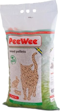 Peewee Houtkorrels Kattenbakvulling - 9 Kg (14l) -Kattenbenodigdheden 647x1200 1