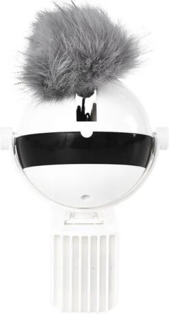 Merkloos Kattenhengel - Elektrisch Kattenspeelgoed - Kattenspeeltjes - Automatische Hengel - Kitten Speelgoed - Interactief Kattenspeelgoed - Bal - Katten - Poesjes - Kitten - Kat - Kattenbal - Kattenspeeltjes Intelligentie -Kattenbenodigdheden 647x1200 2