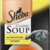 Sheba Soups Kip Multipack 4 X 40 Gr -Kattenbenodigdheden 648x1200