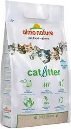 Almo Nature Zuinige Kattenbakvulling Klontvormend En Milieuvriendelijk - Inhoud 4,54 Kg -Kattenbenodigdheden 662x1200