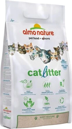 Almo Nature Zuinige Kattenbakvulling Klontvormend En Milieuvriendelijk - Inhoud 4,54 Kg -Kattenbenodigdheden 666x1200