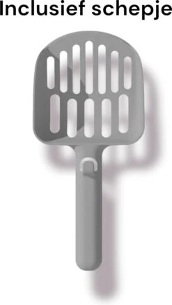 Merkloos Kattenbak - Zwart - Open - Incl. Schep - Modern - Hip - Trendy - Design Kattenbak -Kattenbenodigdheden 676x1200 2