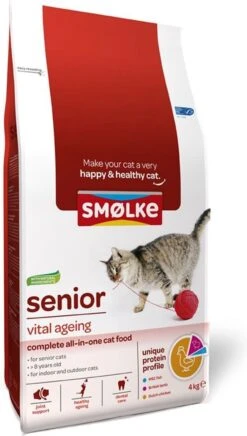 Smolke Senior Kat 4 Kg - Kat