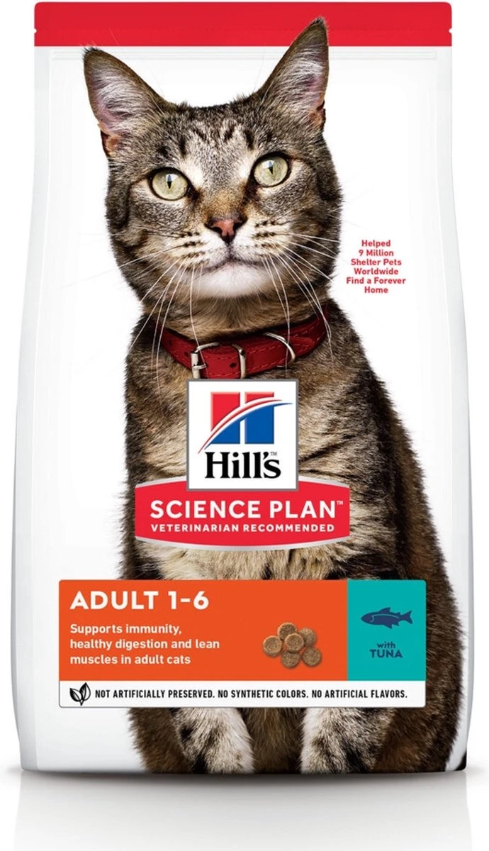 Hill's Science Plan Kattenvoer Adult Tonijn 7 Kg 3 Hill's Science Plan Kattenvoer Adult Tonijn 7 Kg