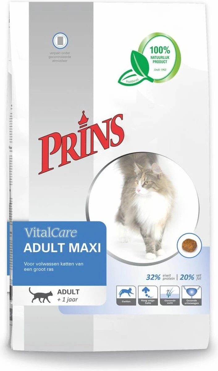 Prins - VitalCare Adult Maxi - Kattenvoer - 5 Kg 3 Prins - VitalCare Adult Maxi - Kattenvoer - 5 Kg
