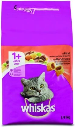 Whiskas Brokjes Adult Rund - Kattenvoer - 1 X 1,9 Kg -Kattenbenodigdheden 714x1200