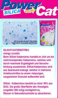 Merkloos PowerCat Silicaat Kattenbakvulling Met Energy Kristallen - 12 X 5L -Kattenbenodigdheden 719x1200 7